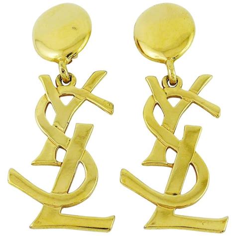 ysl серьги|ysl st laurent earrings.